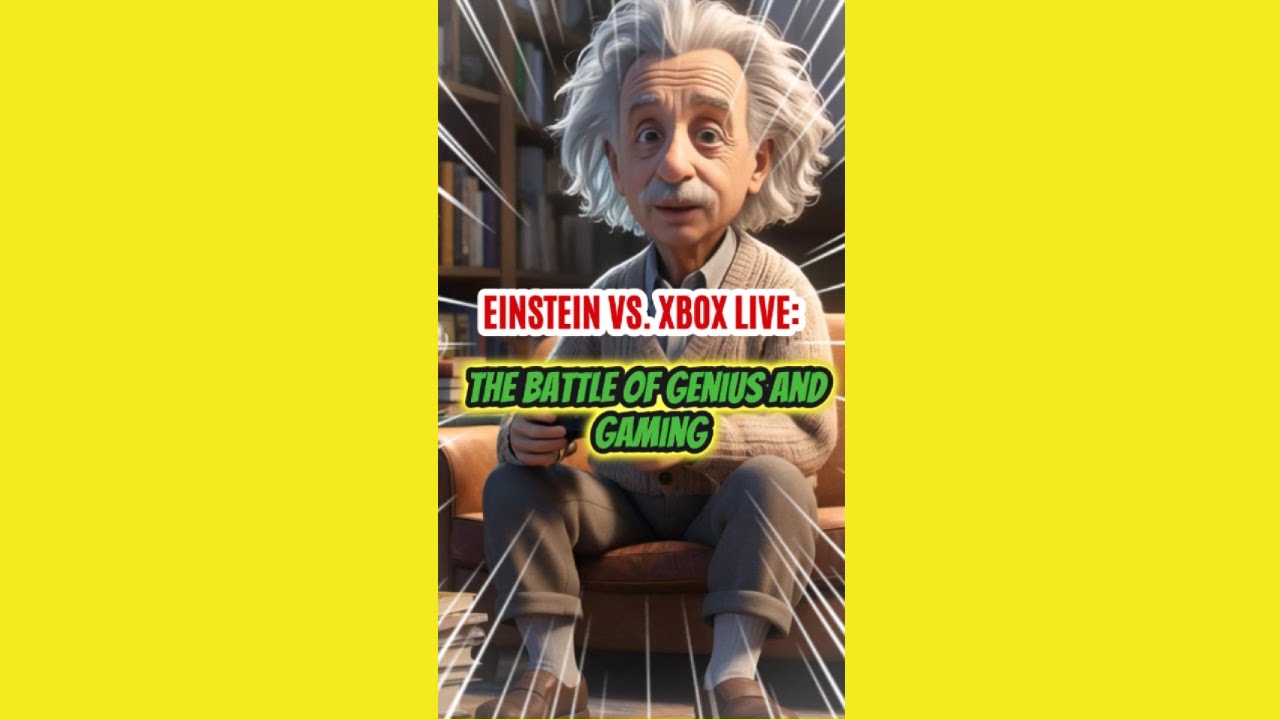 EINSTEIN VS XBOX LIVE: The Battle of Genius and Gaming #xbox
