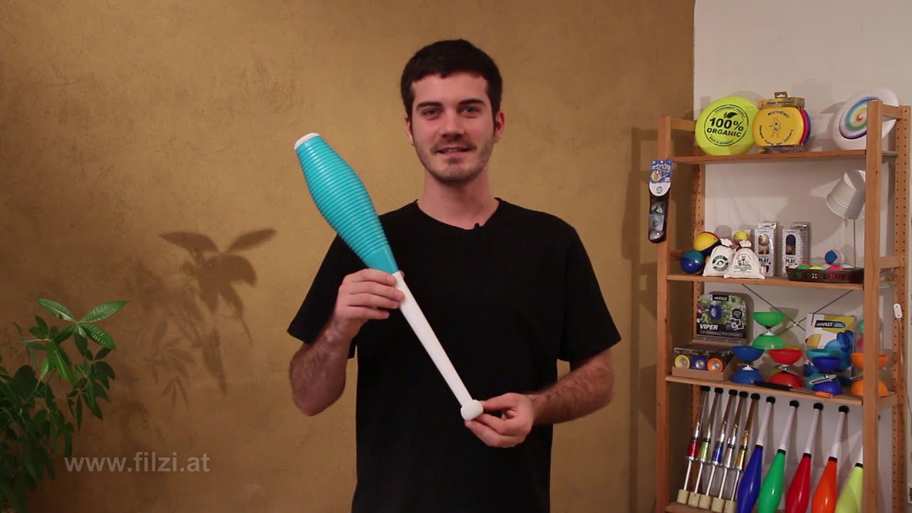 Jonglierkeule Loop Grip | Die innovative Keule mit dem gerippten Körper