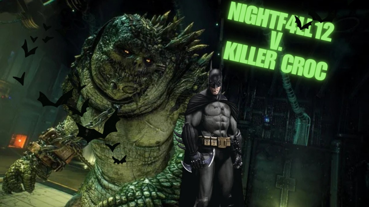 CROCODILE TEARS! | Batman v. Killer Croc | Batman Arkham Asylum