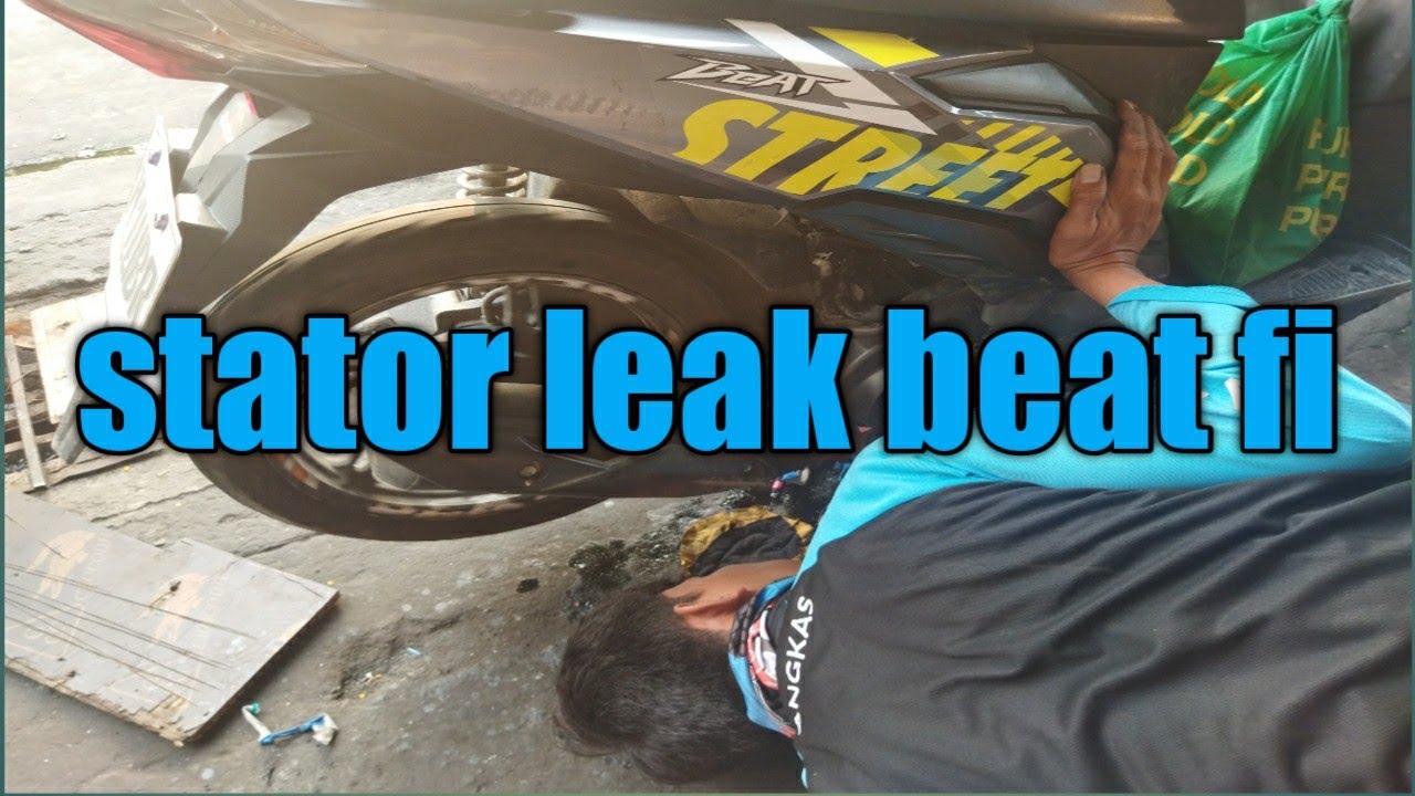 stator oil leak beat fi oil seal oring replace