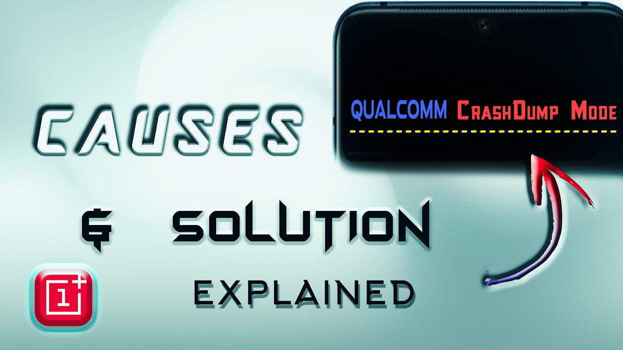 Qualcomm CrashDump FREE Solution ➡️ OnePlus, All Android | Unbrick | (W/O Data loss) No Recovery