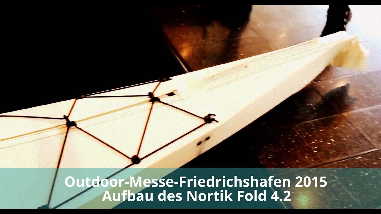 Outdoor-Messe-Friedrichshafen 2015 Aufbau des Nortik Fold 4.2