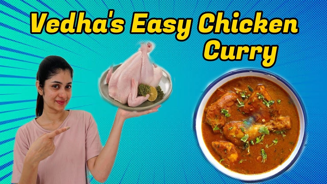 Easy Chicken Curry in 15 minutes | Vedha | Cooking | Modhalum Kaadhalum | Star Vijay | Tamil | Vlog