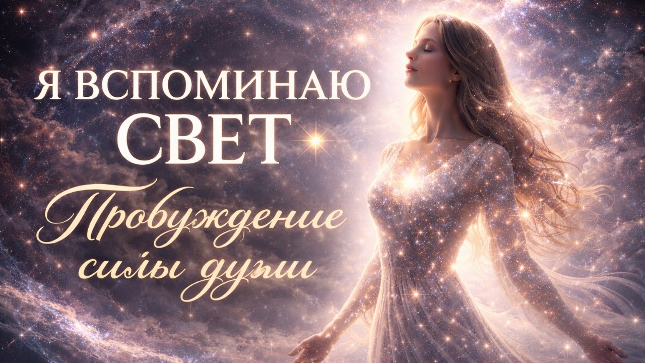 Я вспоминаю свет ✨ Пробуди в себе силу души