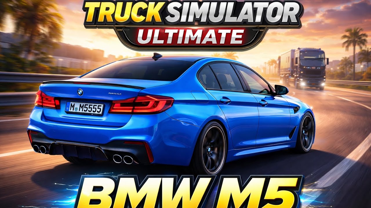 😱 Truck Simulator Ultimate Mein BMW M5! Ye Kya Ho Gaya?!#trucksimulatorultimate #gameplay 