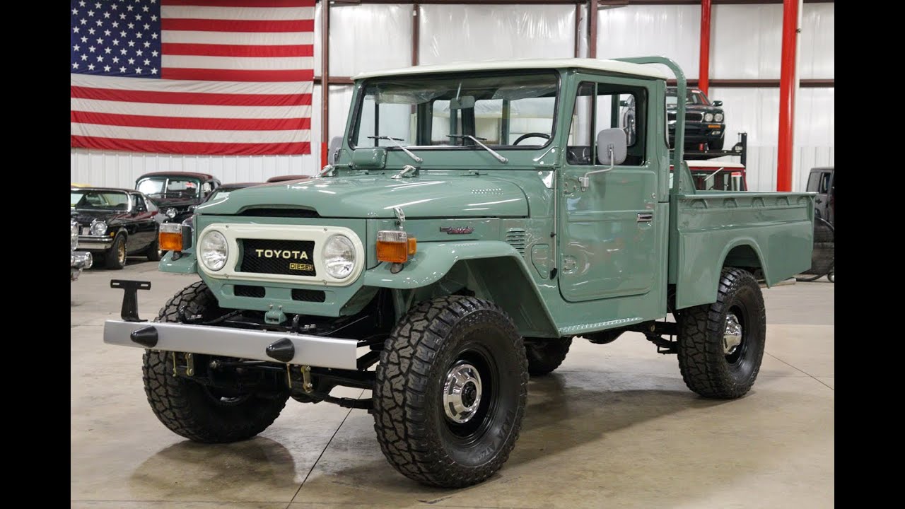 1978 Toyota HJ45 Green For Sale - Walk Around Video (21 Miles)
