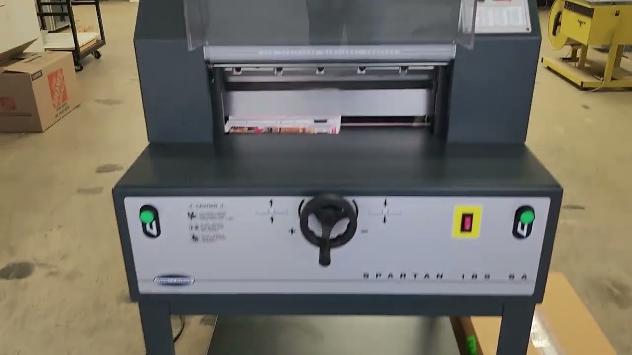 Challenge Spartan CMC 185SA Electric Paper Cutter