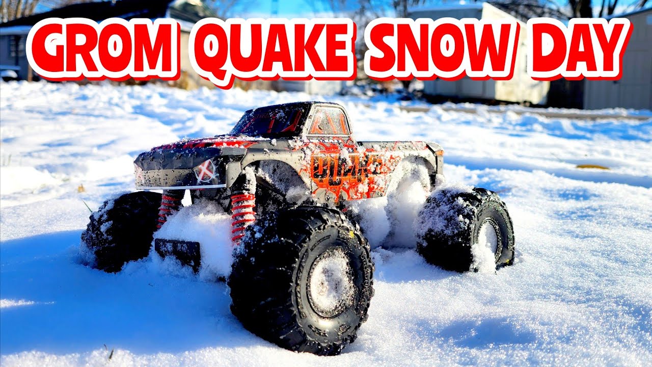 Arrma Grom Quake Snow Bash