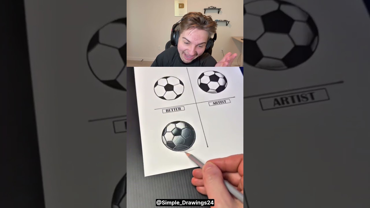 How To Draw Soccer Balls 😳
