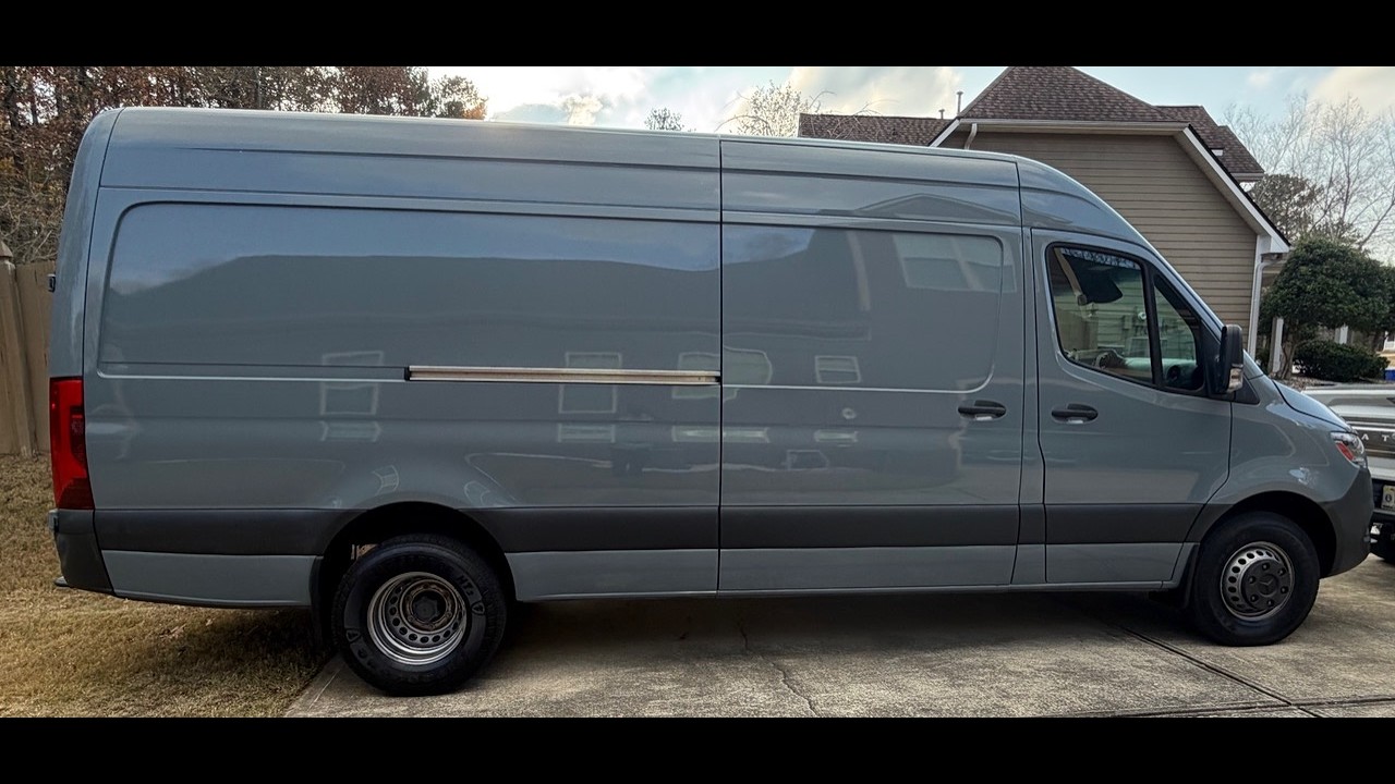 Mercedes Sprinter Van Modification Prep and Start