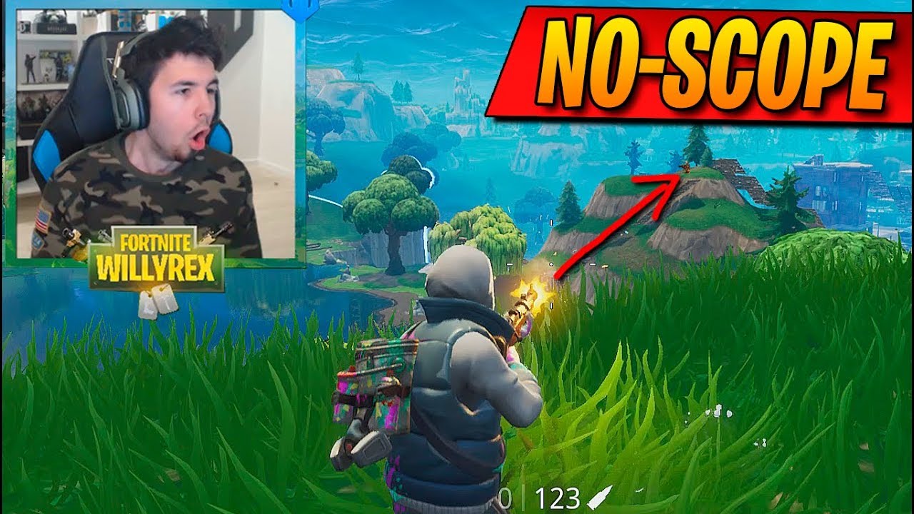 MI NO-SCOPE MÁS LEJANO y GANO! FORTNITE: Battle Royale