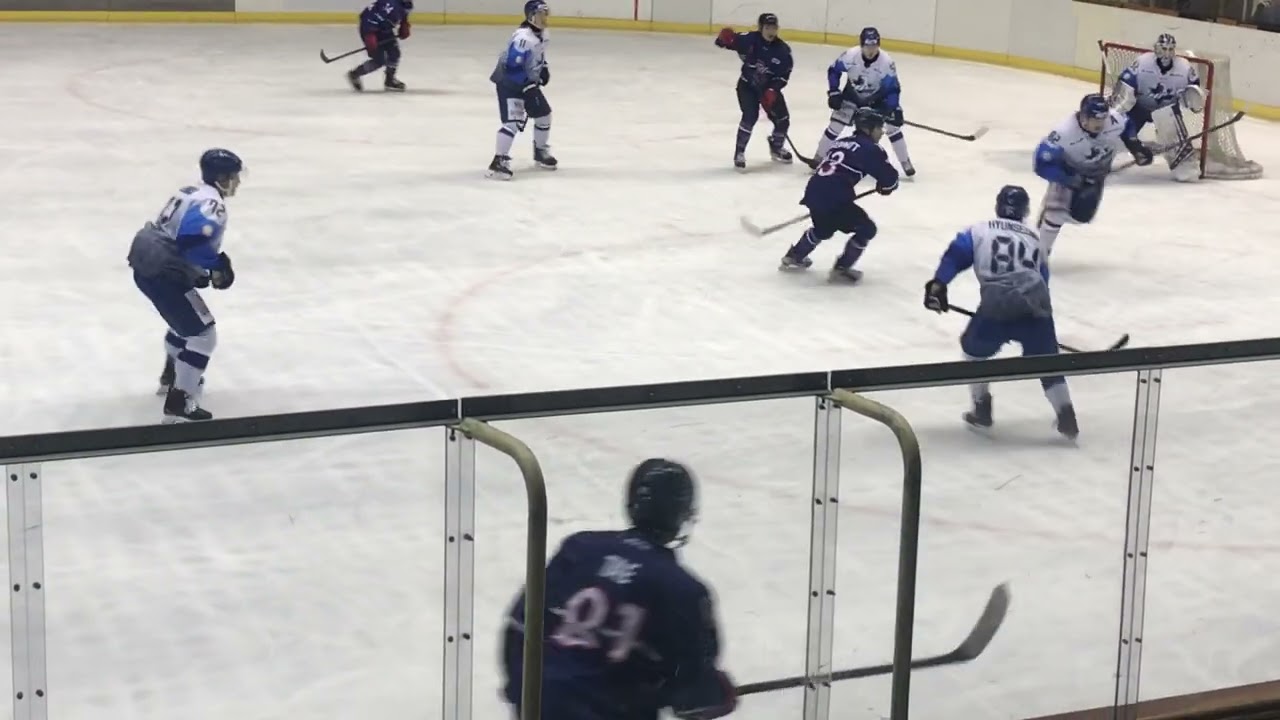 Kobe Stars versus HL Anyang hockey game in Kobe.