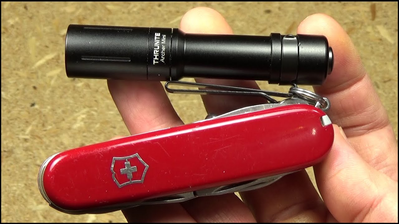 Thrunite Archer Mini 400+LM ($20) Flashlight Review And Comparison With Surefire Titan Plus