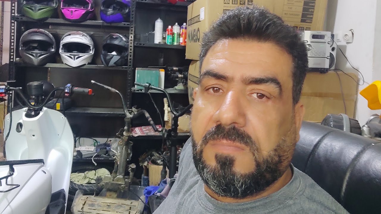 صيانه دراجات كهربائيه الشرح الاول لتركيب شبكة الخطوط  الاماميه للدراجات الكهربائية من الصفر