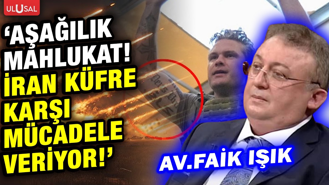 Av. Faik Işık ABD Savaş Bakanı Pete Hegseth'i yerin dibine soktu! 