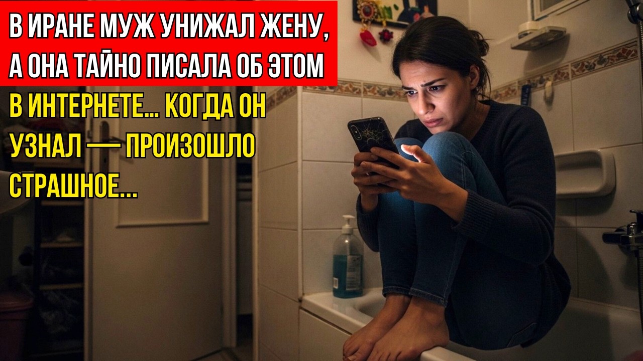 В ИРАНЕ ЖЕНА ТАЙНО ВЕЛА БЛОГ О МУЖЕ-АБЬЮЗЕРЕ… ПОКА ОН НЕ УЗНАЛ
