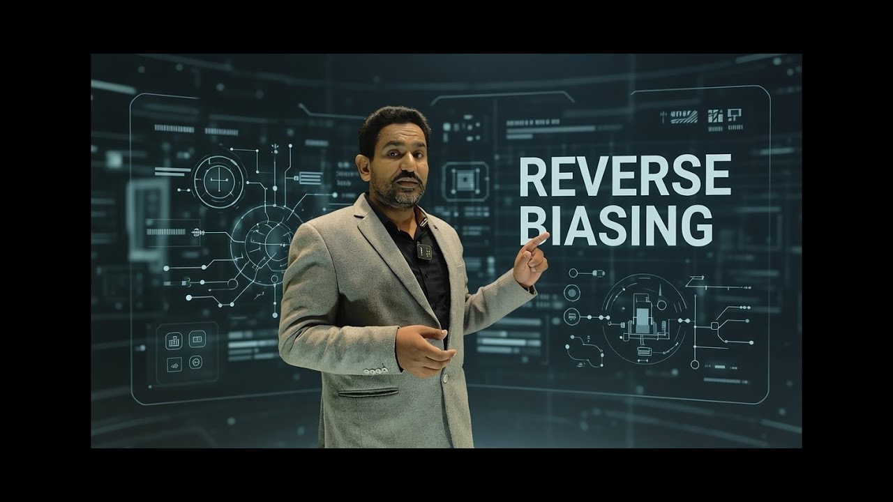 Reverse biasing a PN junction | Class 12 Physics | Semiconductor Devices| Mohit Sir