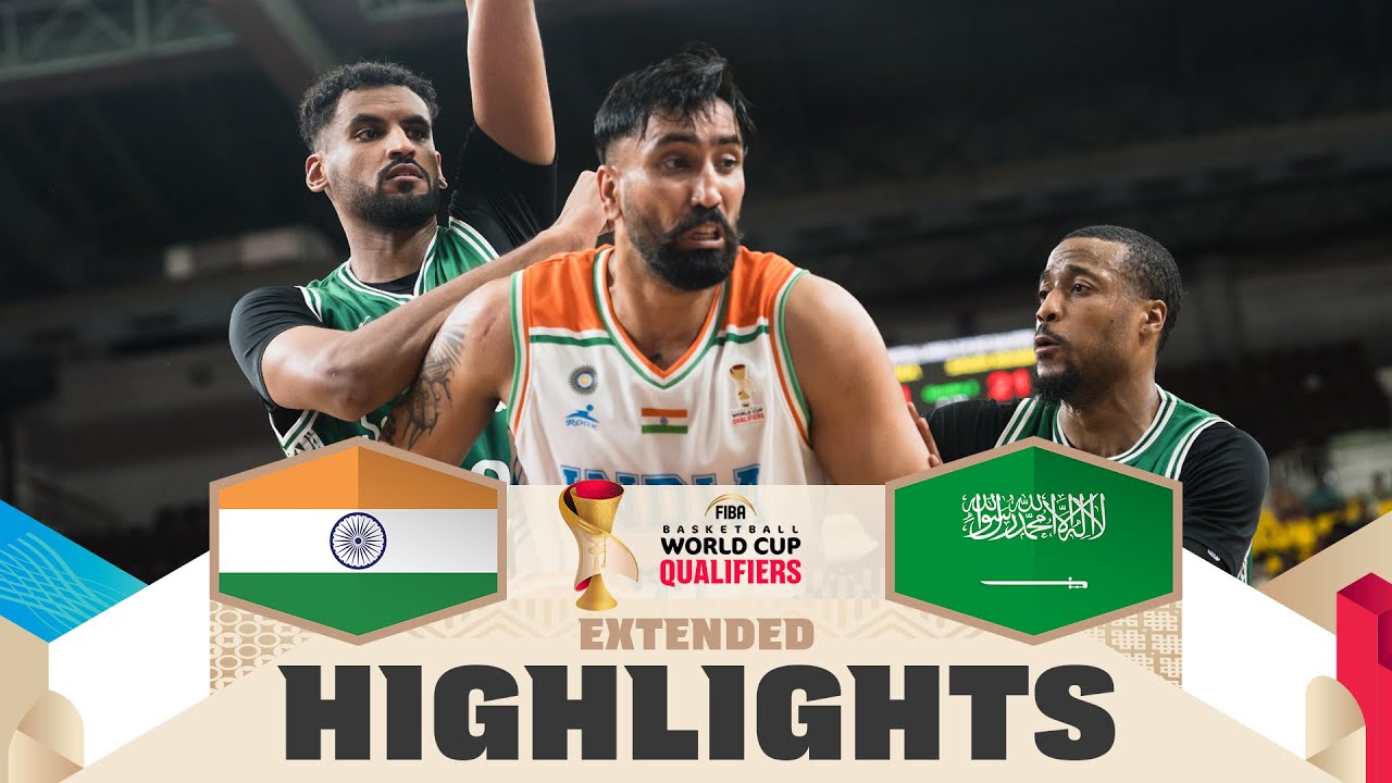 India 🇮🇳 v Saudi Arabia 🇸🇦 | Extended Highlights | FIBA Basketball World Cup 2027 Asian Qualifiers