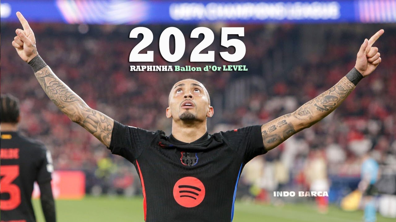 Raphinha 2025 is Actually Ballon d'or Level 👑