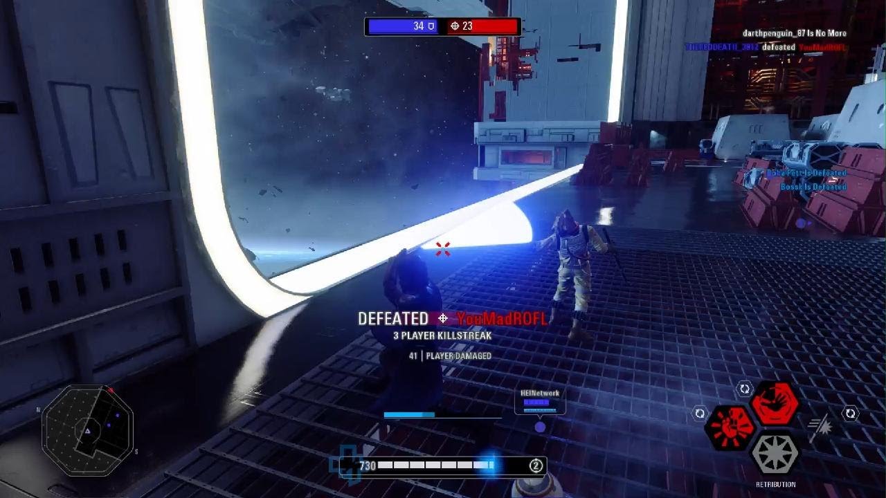 YouMadROFL Gets Rolled Yet Again | HvV STAR WARS BATTLEFRONT II