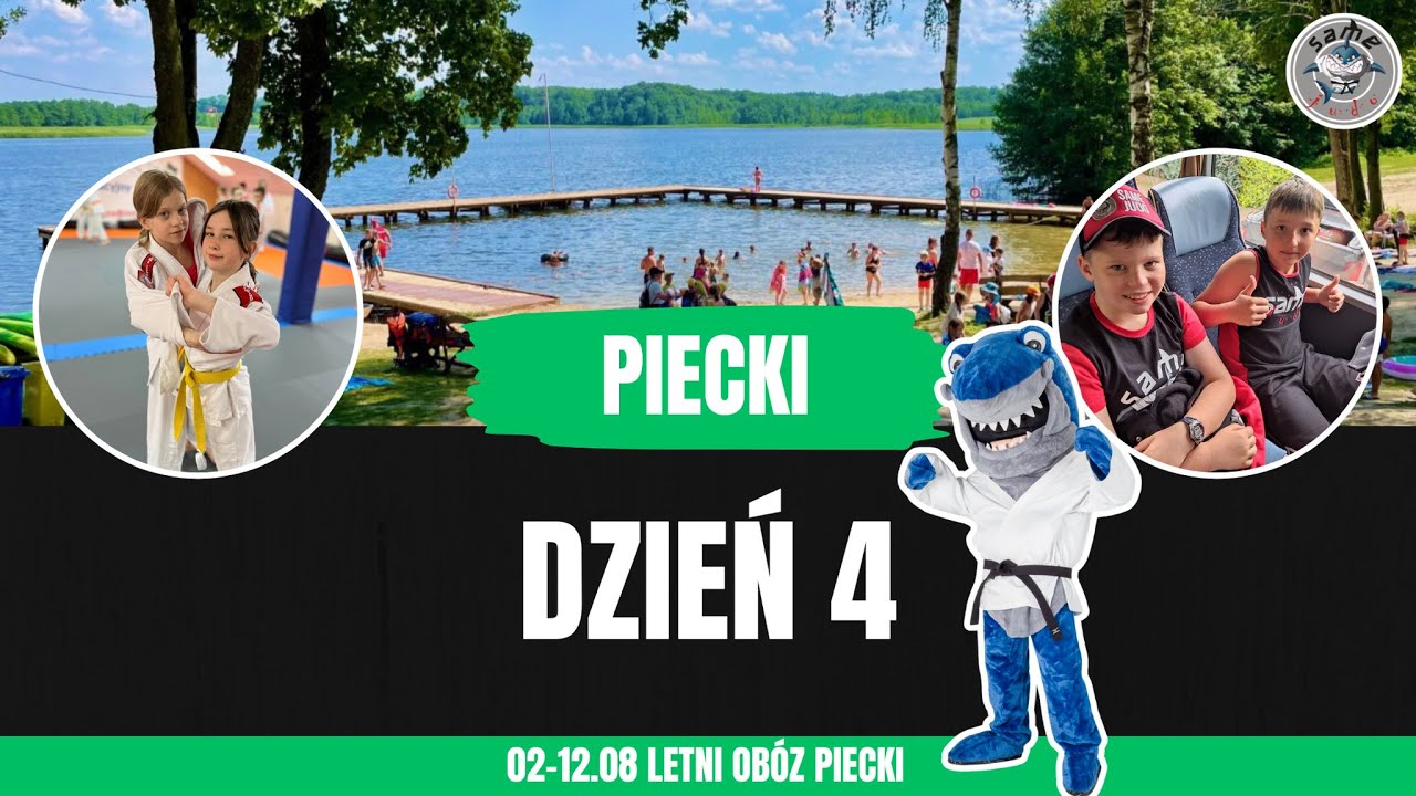Dzień 4 - Letni Obóz SameJudo Mazurskie Chaty 2024
