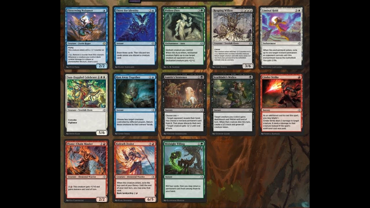 MTGArena Lorwyn Eclipsed Draft #6