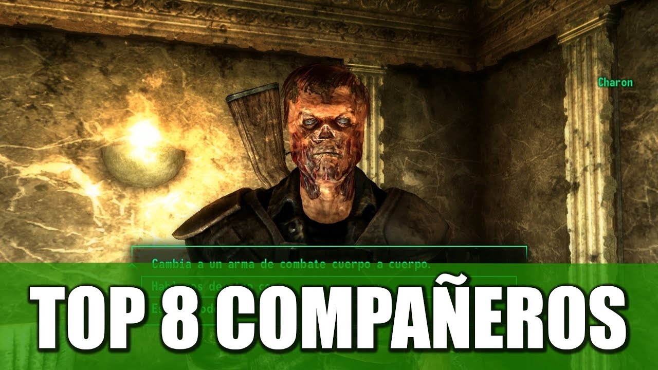 FALLOUT 3 | TOP 8 COMPAÑEROS