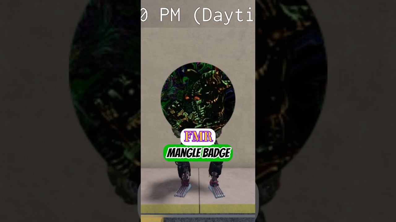 Roblox FNaF FMR Mangle Badge #fnafroleplay #fnaf #fmr #fnaf3 #roblox #robloxfnaf #phantom #mangle