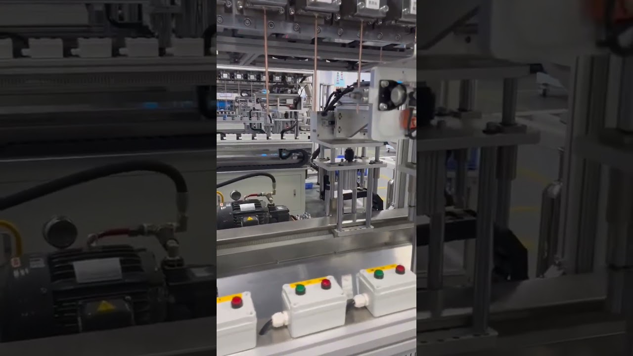 Heat Pipe Automatic Vacuum Filling #heatsink #coolingsystem #factory