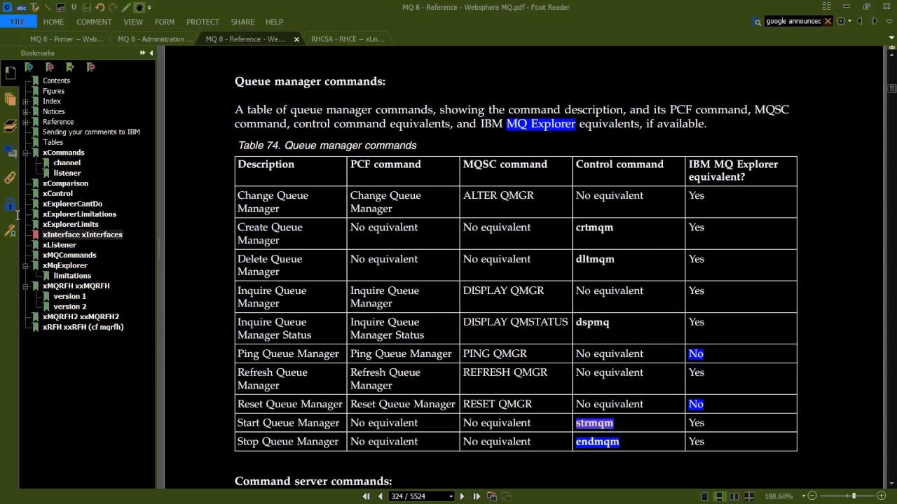 MQ: Control Commands, Sticky Bit, and strmqm