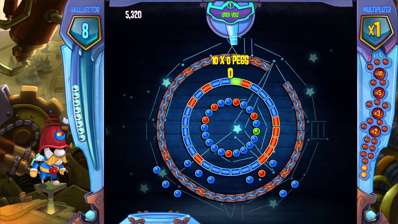 Peggle 2 250k points in one shot trial