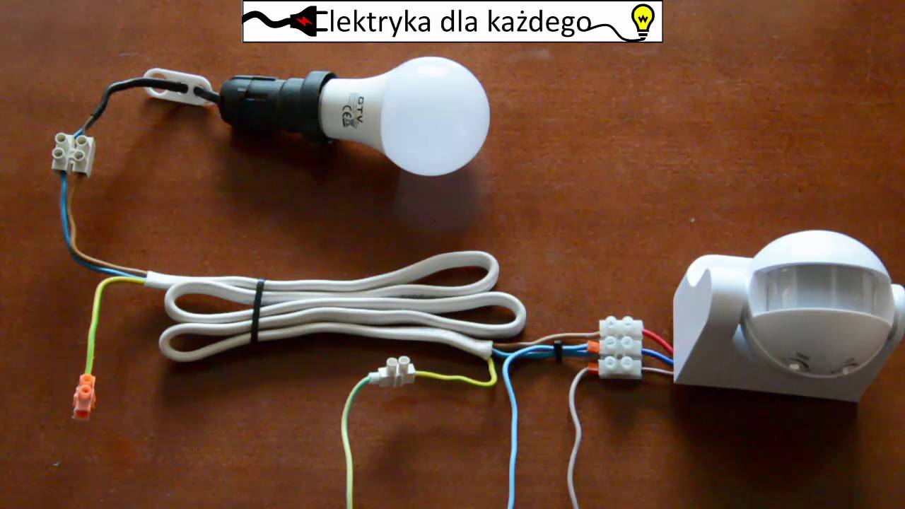 Sposób podłączenia i zasada działania czujnika ruchu PIR