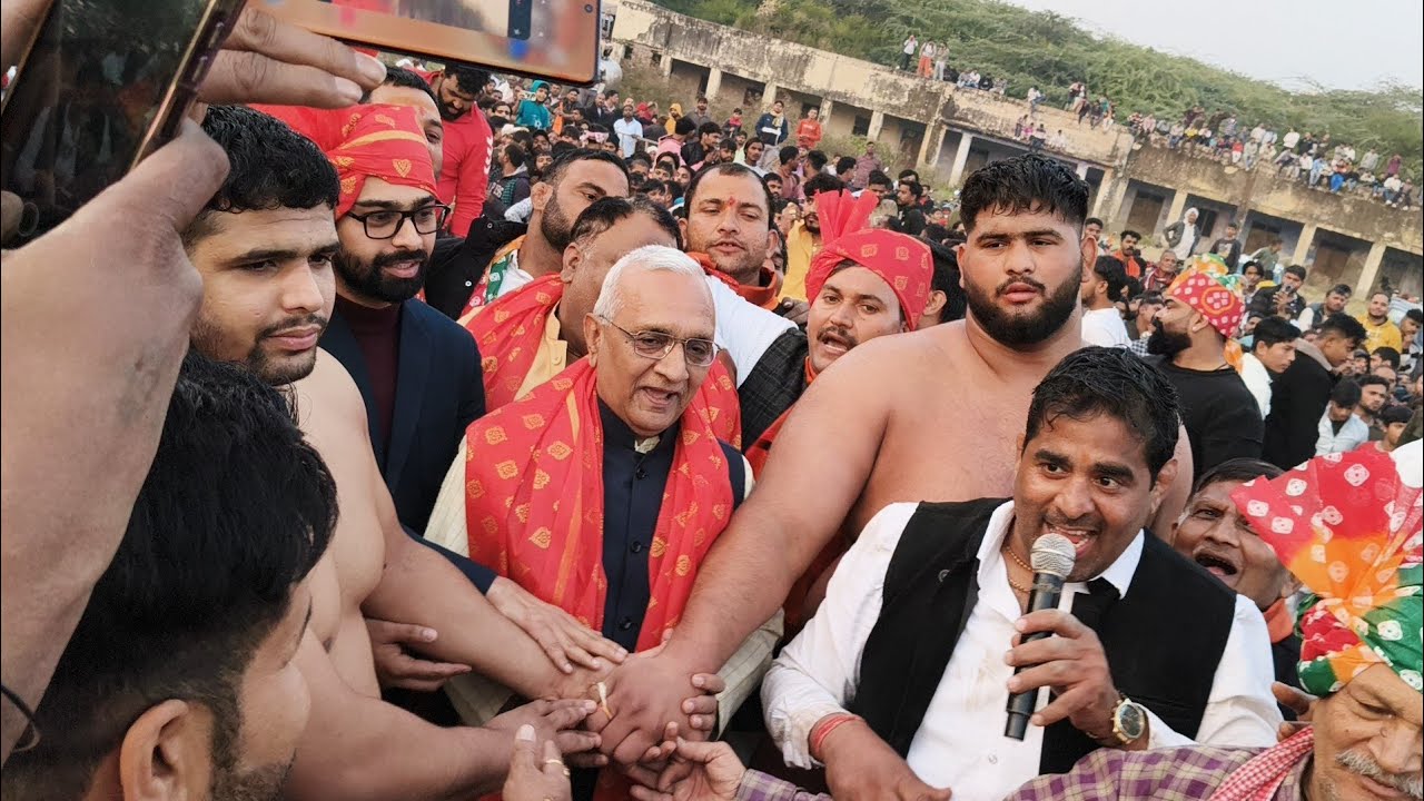 शेरा गुर्जर पहलवान 🆚 चिराग पहलवान दिल्ली मथुरा सरकारी दंगल 5 December 2025