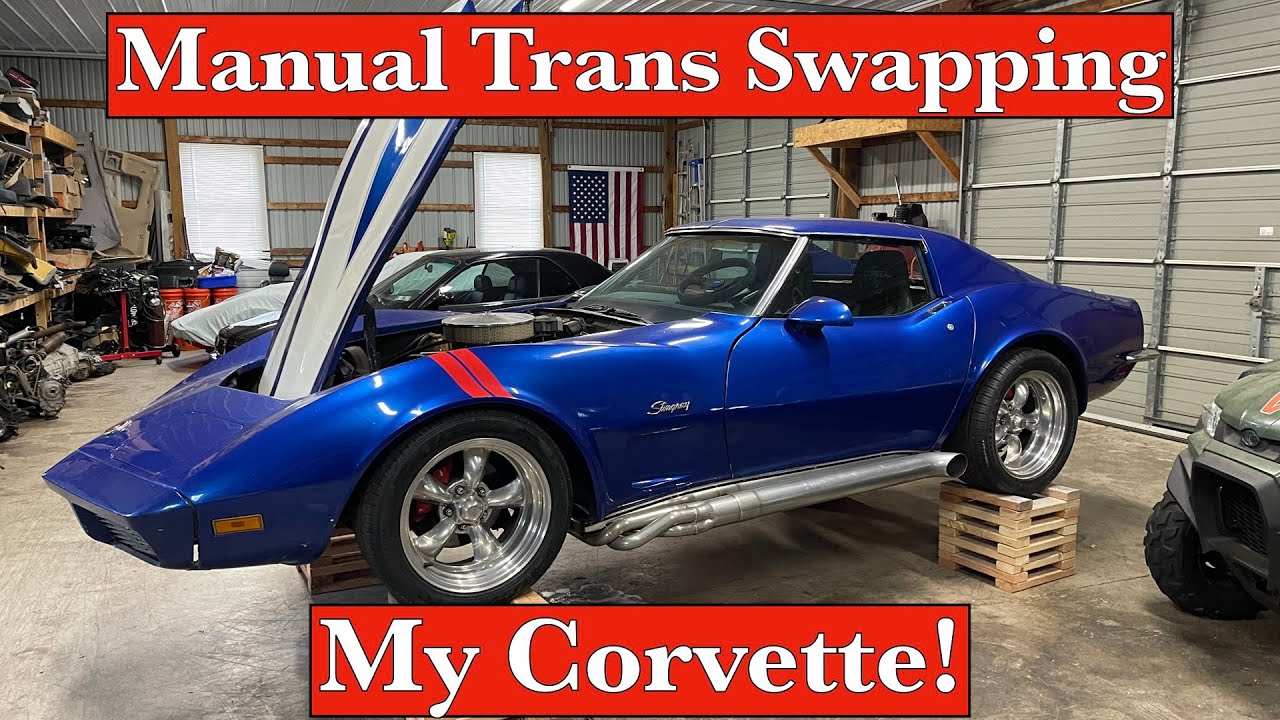 Manual Transmission Swapping My Corvette!