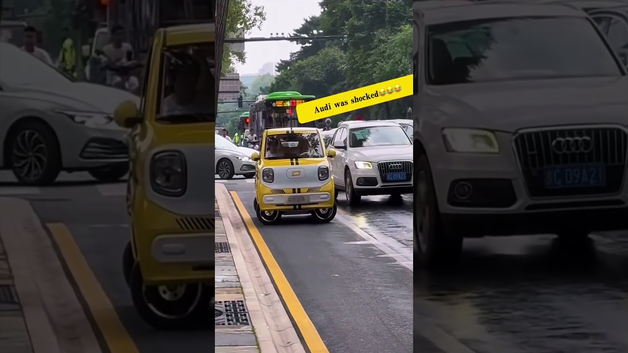 🚗 Chinese Small Car with Big Technology! 🔥🤯 #trollface