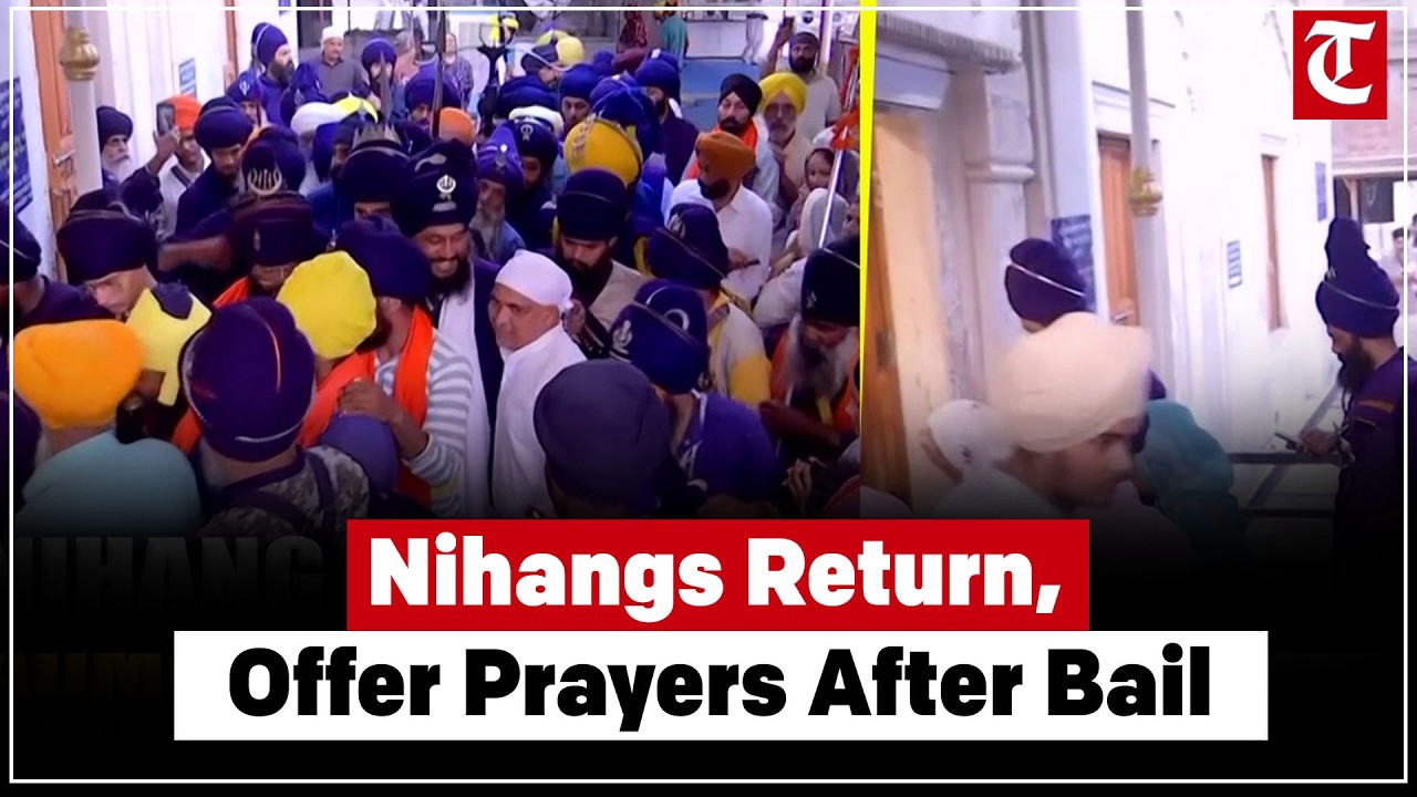 Nihang Sikhs offer prayers at Paonta Sahib after bail, leaders hail peaceful resolution