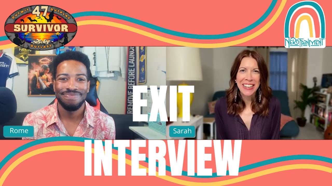 SURVIVOR 47 ROME EXIT INTERVIEW / SIXTH VOTE OFF⎰Nerdtainment