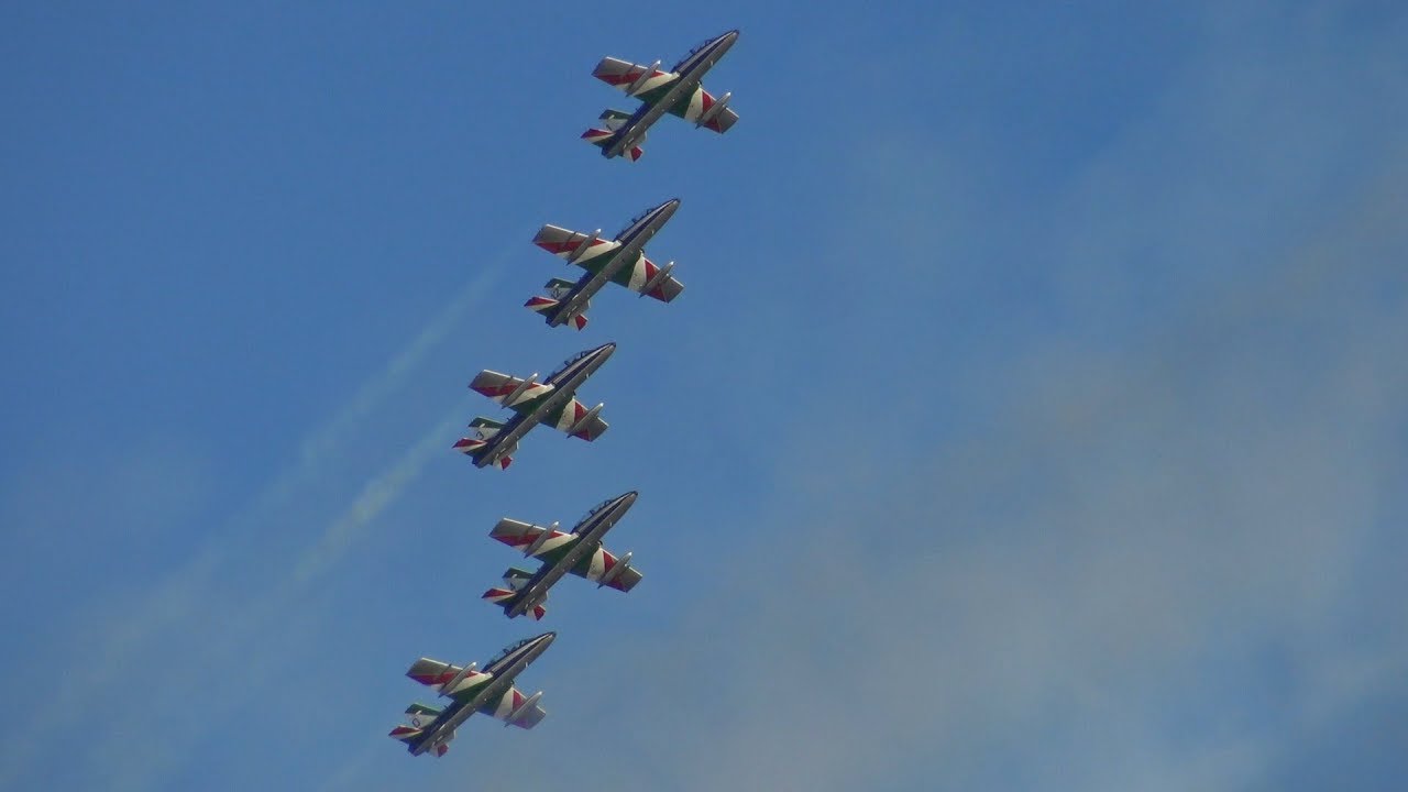 FRECCE TRICOLORI - JESOLO AIR SHOW 2018 (PROVE)
