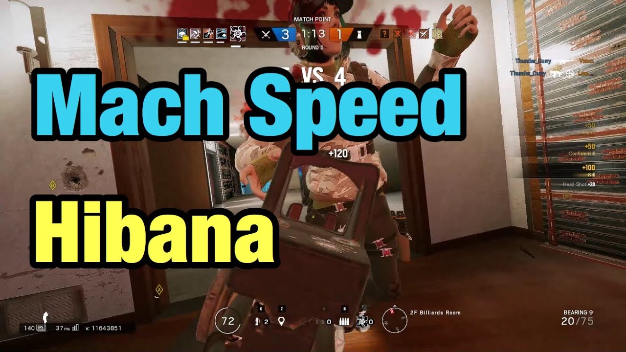 Mach Speed Hibana - Rainbow Six Siege