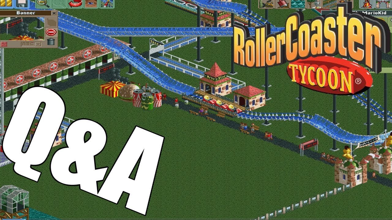 JoPro Q&A (Roller Coaster Tycoon Style)