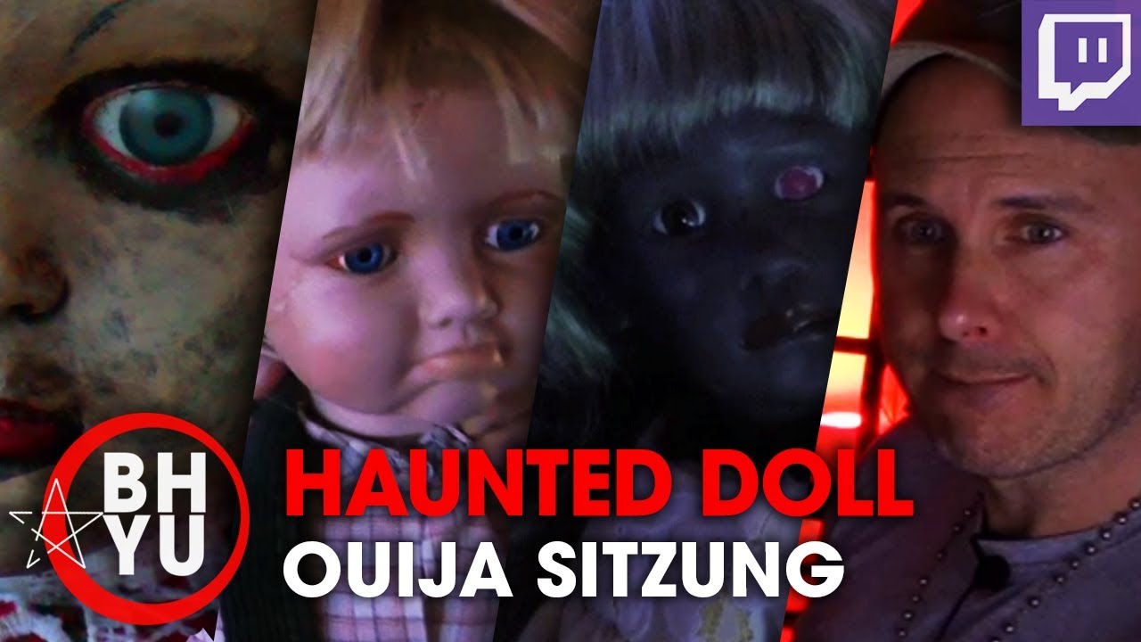 BEHIND YOU - Puppen bewegen sich im Livestream?! | Ouija Sitzung mit ALLEN Haunted Dolls!!