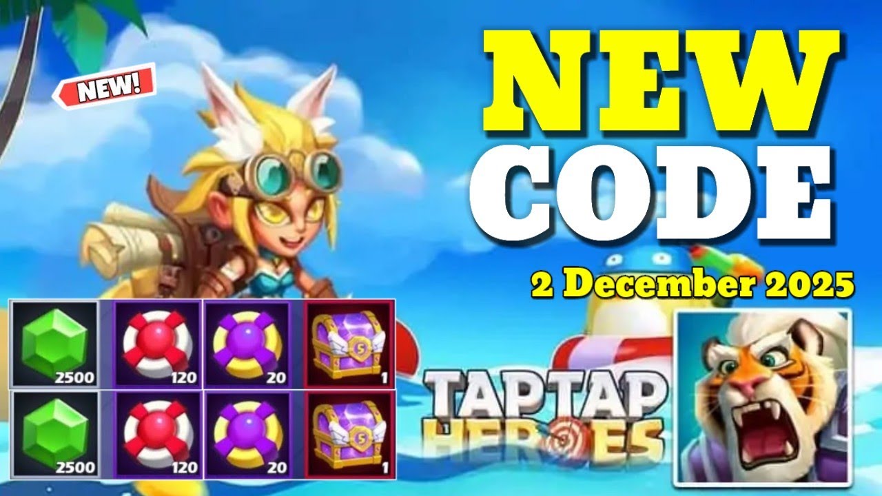 *НОВЫЙ* ПОДАРОЧНЫЙ КОД TAP TAP HEROES 2 ДЕКАБРЯ 2025 ГОДА || КОДЫ TAP TAP HEROES