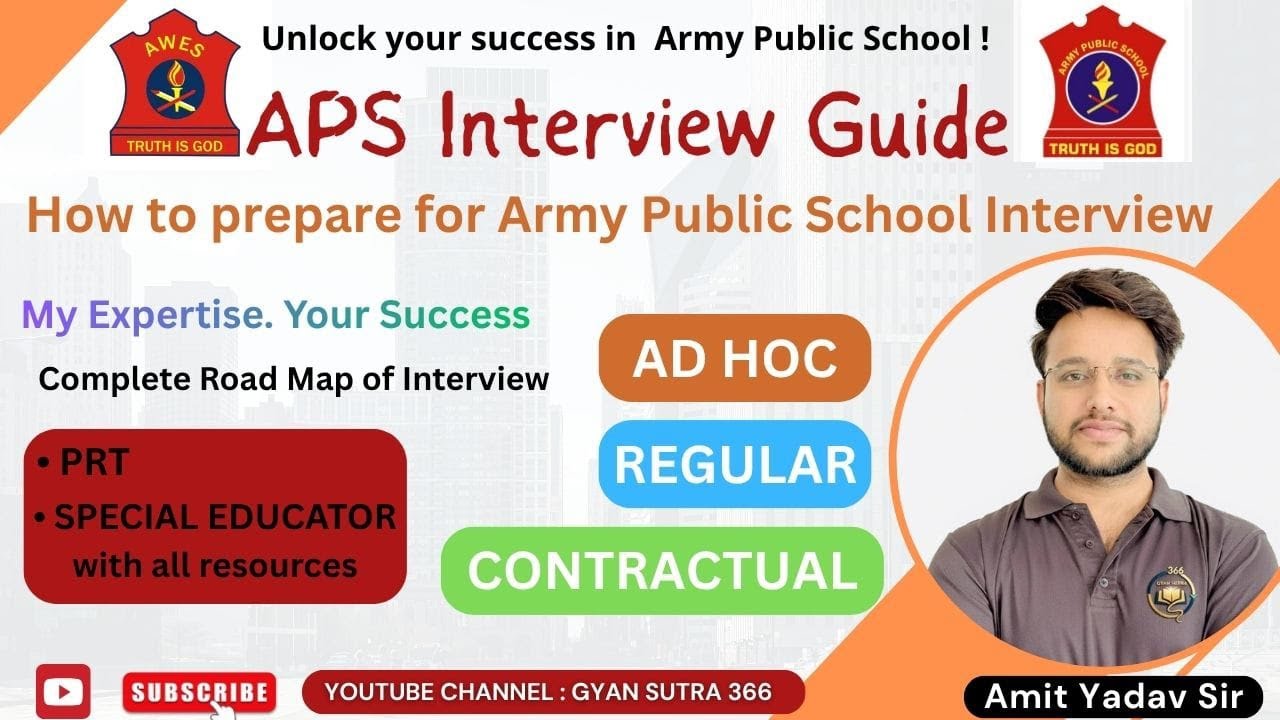 Complete Process of Army Public School Interview | APS Interview Step-by-Step Guide