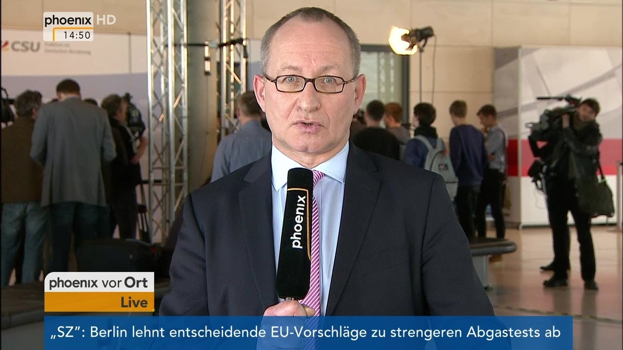 Bundestag: Aktuelles vor den Fraktionssitzungen mit Erhard Scherfer am 25.04.2017