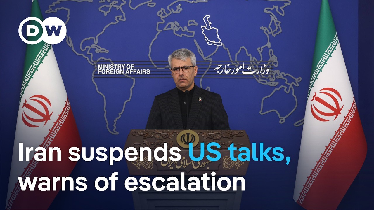 Iran suspends US talks, warns of wider escalation as Israel targets Lebanon's Tyre | DW News