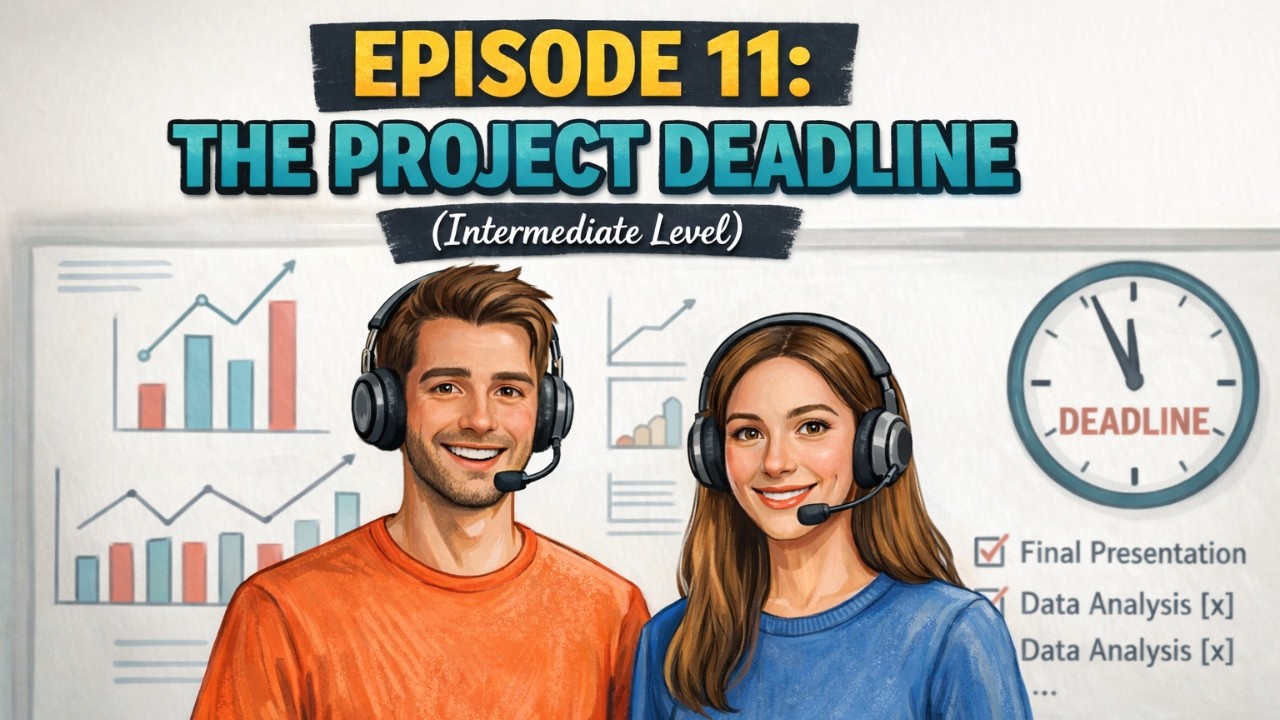 English for Project Management| Talking About Deadlines Collaboration & Teamwork B1& B2| Episode 11