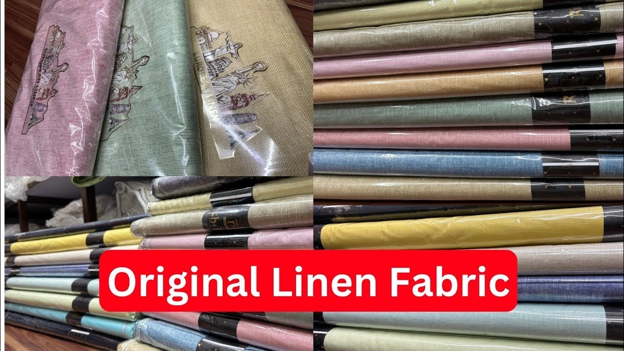 Original Linen Fabric Wholesale Market|Shirt Pant Fabric Wholesale Market Surat