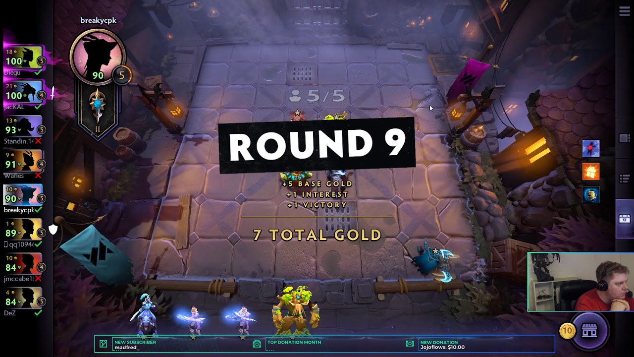 Underlords Game of the Night (Knights) - 7/2/19