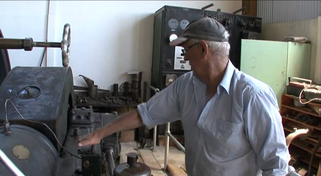 restored Ruston Hornsby diesel engines working