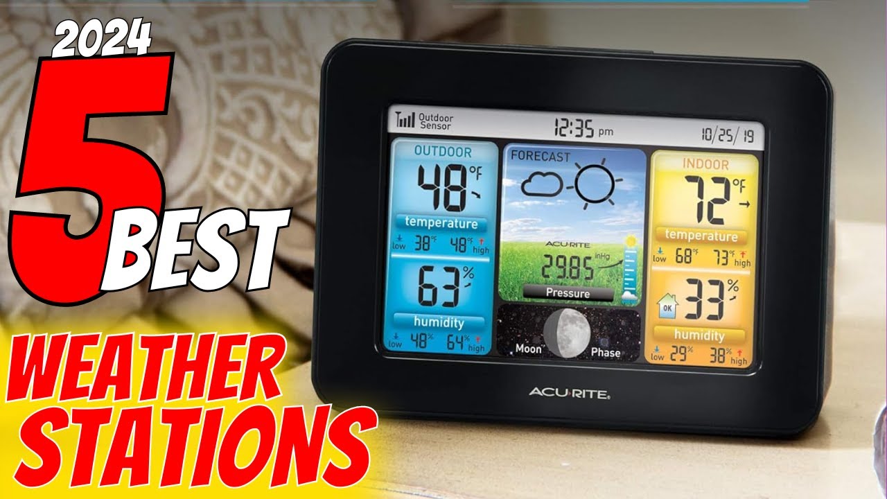 🌦️📡 Top 5 Best Weather Stations on Amazon (2025) &ndash; Accurate Forecasting for Home & Backyard!
